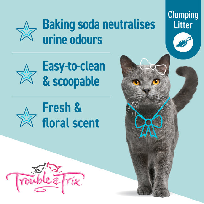 Trouble & Trix Lightweight Litter Plus Baking Soda