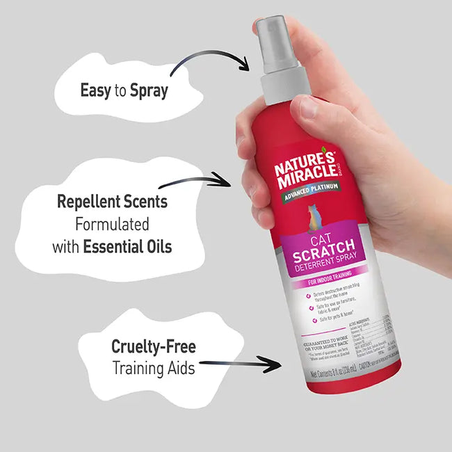Natures Miracle Cat Scratch Deterrent Spray 236ml