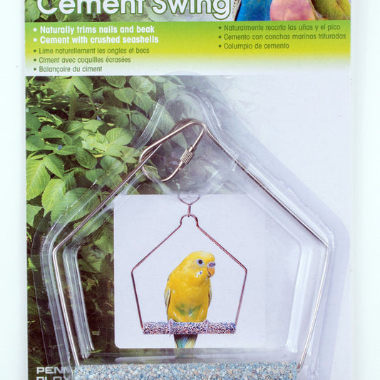 Cement Swing with Wire Frame