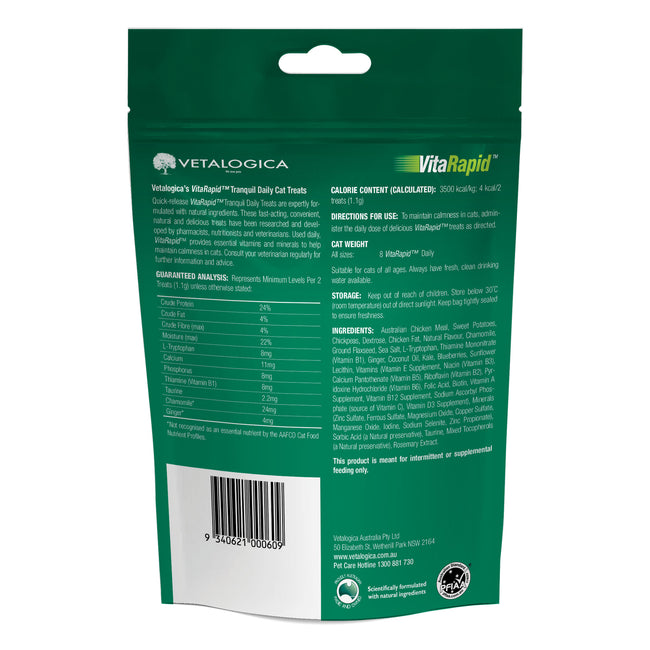 Vetalogica VitaRapid Cat Tranquil Daily Treats