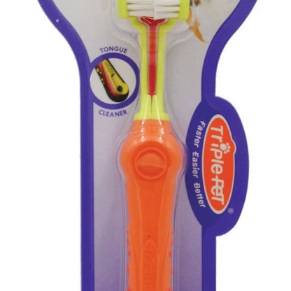 Triple Pet Toothbrush
