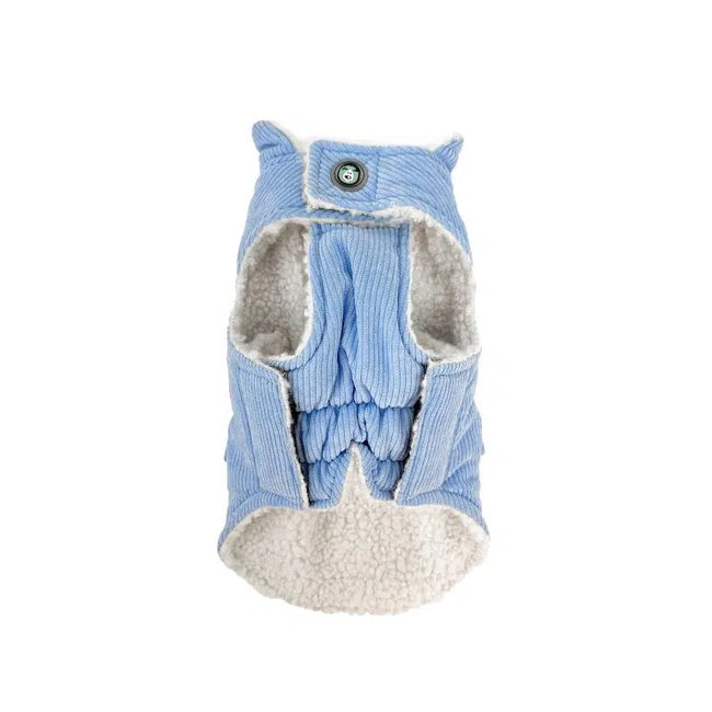 Huskimo Surfer Dog Coat - Blue