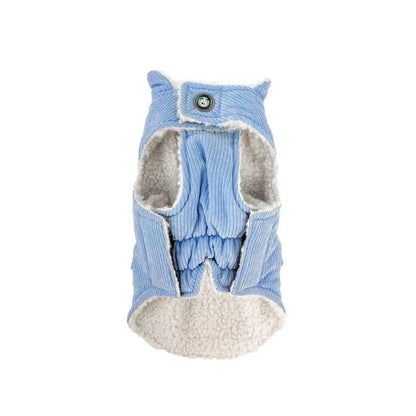 Huskimo Surfer Dog Coat - Blue
