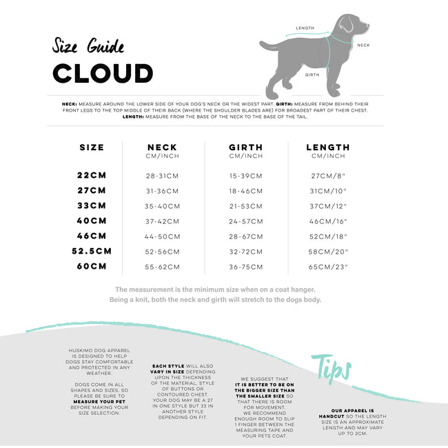Huskimo Jumper Clouds Soft Pink