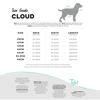 Huskimo Jumper Clouds Soft Pink