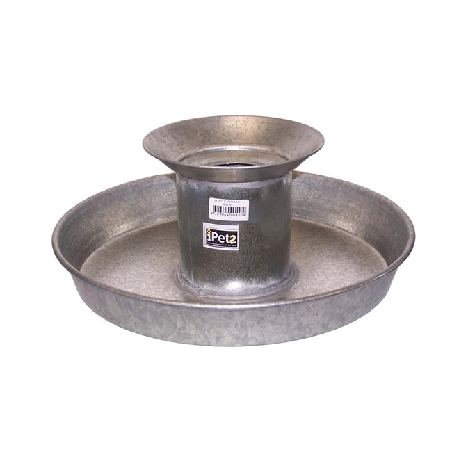 Galvanised Bottle Drinker