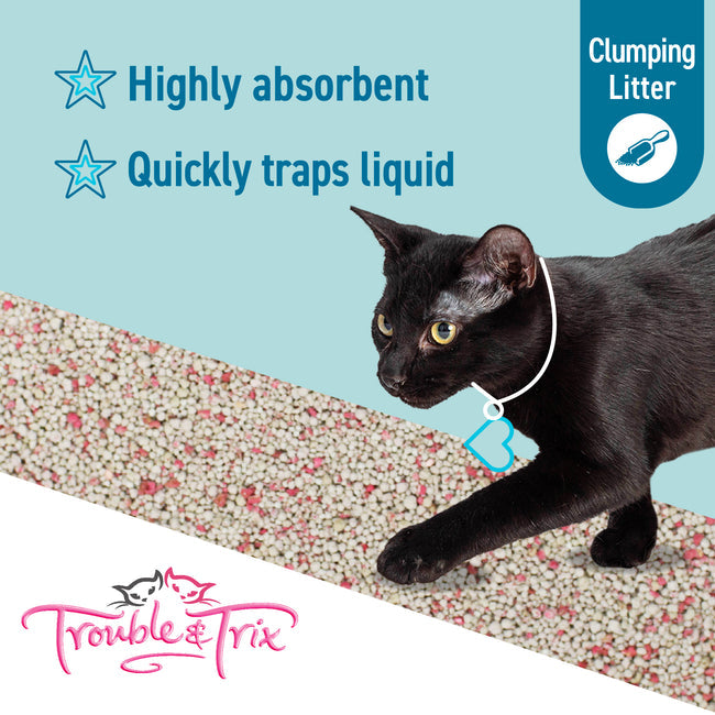Trouble & Trix Lightweight Litter Plus Baking Soda