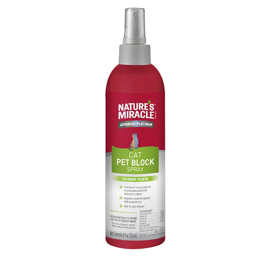 Natures Miracle Cat Pet Block Spray 236ml