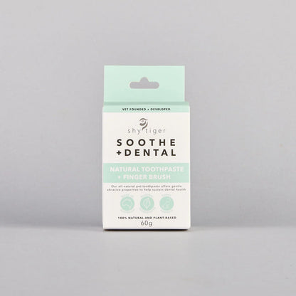 Shy Tiger Natural Toothpaste + Finger Brush 60g